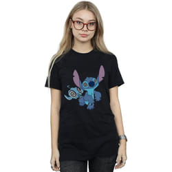 Disney - T-shirt HYPNOTIZED - Femme (Noir)