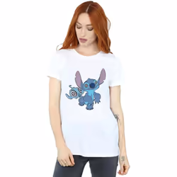 Disney - T-shirt HYPNOTIZED - Femme (Blanc)