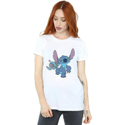 Disney - T-shirt HYPNOTIZED - Femme (Blanc)
