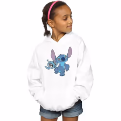 Disney - Sweat à capuche HYPNOTIZED - Fille (Blanc)