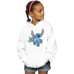 Disney - Sweat à capuche HYPNOTIZED - Fille (Blanc)
