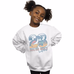 Disney - Sweat SURF SHOP - Fille (Blanc)