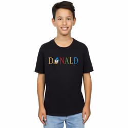 Disney - T-shirt - Garçon (Noir)