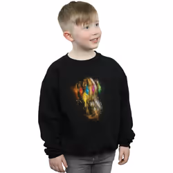Marvel - Sweat AVENGERS ENDGAME INFINITY GAUNTLET - Garçon (Noir)