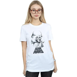 Star Wars - T-shirt - Femme (Blanc)