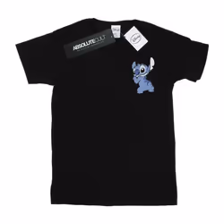 Disney - T-shirt LILO AND STITCH - Fille (Noir)