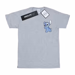 Disney - T-shirt LILO AND STITCH - Fille (Gris chiné)