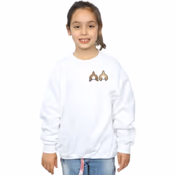 Disney - Sweat CHIP N DALE - Fille (Blanc)