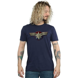 Marvel - T-shirt - Homme (Bleu marine)