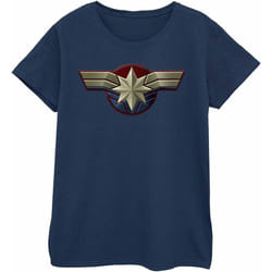 Marvel - T-shirt - Femme (Bleu marine)