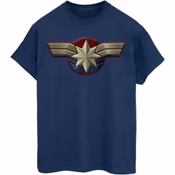 Marvel - T-shirt - Femme (Bleu marine)