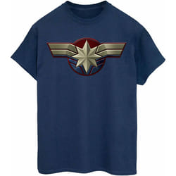 Marvel - T-shirt - Femme (Bleu marine)