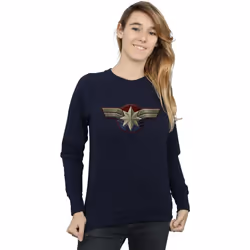Marvel - Sweat - Femme (Bleu marine)