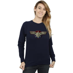Marvel - Sweat - Femme (Bleu marine)