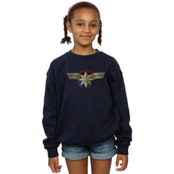 Marvel - Sweat - Fille (Bleu marine)