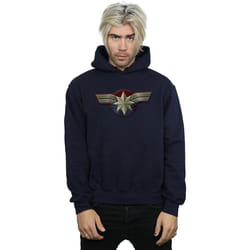 Marvel - Sweat à capuche - Homme (Bleu marine)