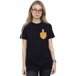 Disney - T-shirt - Femme (Noir)
