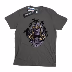 Marvel - T-shirt AVENGERS ENDGAME WARLORD - Homme (Charbon)