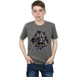 Marvel - T-shirt AVENGERS ENDGAME WARLORD - Garçon (Charbon)