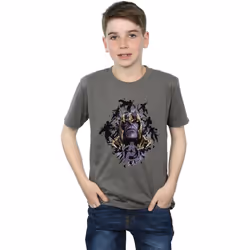 Marvel - T-shirt AVENGERS ENDGAME WARLORD - Garçon (Charbon)