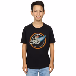 Star Wars - T-shirt MILLENNIUM - Garçon (Noir)