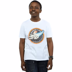 Star Wars - T-shirt MILLENNIUM - Garçon (Blanc)