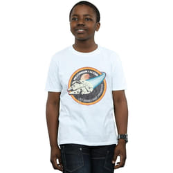 Star Wars - T-shirt MILLENNIUM - Garçon (Blanc)