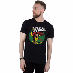 Marvel - T-shirt X-MEN DEFEATED BY DARK PHOENIX - Homme (Noir)