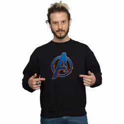 Marvel - Sweat AVENGERS ENDGAME - Homme (Noir)