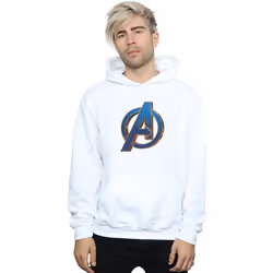 Marvel - Sweat à capuche AVENGERS ENDGAME - Homme (Blanc)