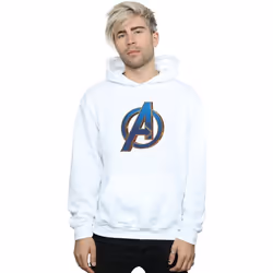 Marvel - Sweat à capuche AVENGERS ENDGAME - Homme (Blanc)