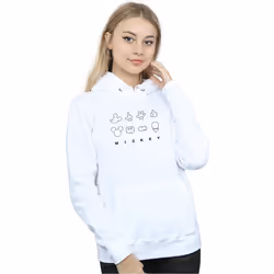Disney - Sweat à capuche - Femme (Blanc)