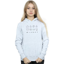 Disney - Sweat à capuche - Femme (Gris chiné)