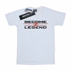 Marvel - T-shirt AVENGERS ENDGAME BECOME A LEGEND - Homme (Blanc)
