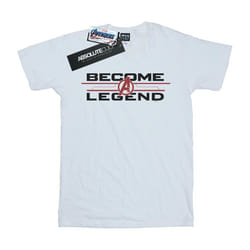 Marvel - T-shirt AVENGERS ENDGAME BECOME A LEGEND - Homme (Blanc)