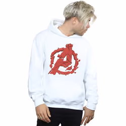 Marvel - Sweat à capuche AVENGERS ENDGAMEED - Homme (Blanc)