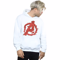 Marvel - Sweat à capuche AVENGERS ENDGAMEED - Homme (Blanc)