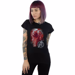 Marvel - T-shirt AVENGERS ENDGAME - Femme (Noir)