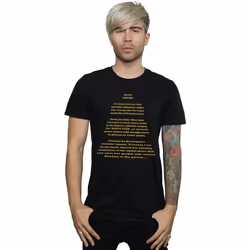 Star Wars - T-shirt A NEW HOPE OPENING CRAWL - Homme (Noir)