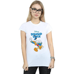 Disney - T-shirt FURIOUS DONALD - Femme (Blanc)