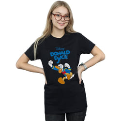 Disney - T-shirt FURIOUS DONALD - Femme (Noir)