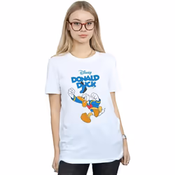 Disney - T-shirt FURIOUS DONALD - Femme (Blanc)