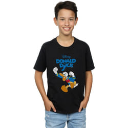 Disney - T-shirt FURIOUS DONALD - Garçon (Noir)