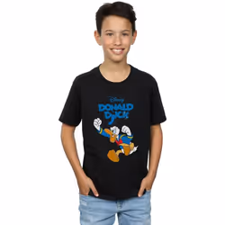 Disney - T-shirt FURIOUS DONALD - Garçon (Noir)