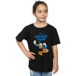 Disney - T-shirt FURIOUS DONALD - Fille (Noir)