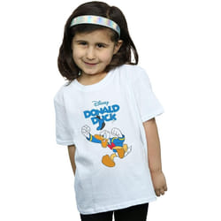 Disney - T-shirt FURIOUS DONALD - Fille (Blanc)