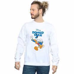 Disney - Sweat FURIOUS DONALD - Homme (Blanc)