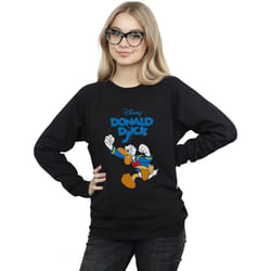 Disney - Sweat FURIOUS DONALD - Femme (Noir)