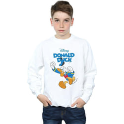 Disney - Sweat FURIOUS DONALD - Garçon (Blanc)