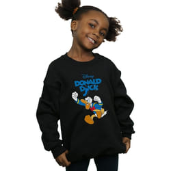 Disney - Sweat FURIOUS DONALD - Fille (Noir)